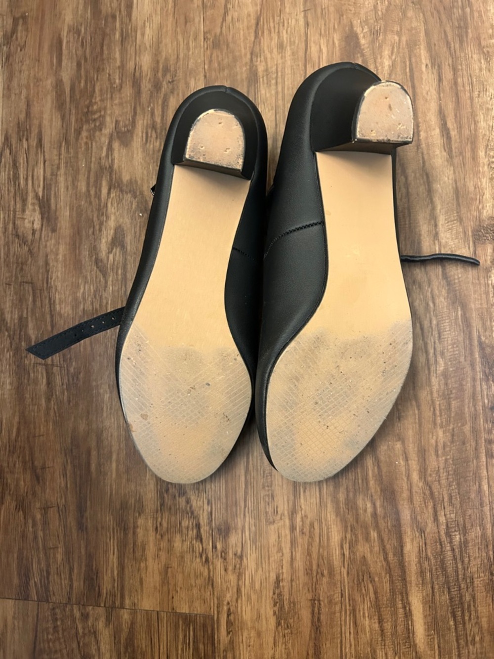 Classic Black Mary Jane Dance Shoes - Picture 4 of 5